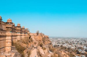 Gwalior Fort Height