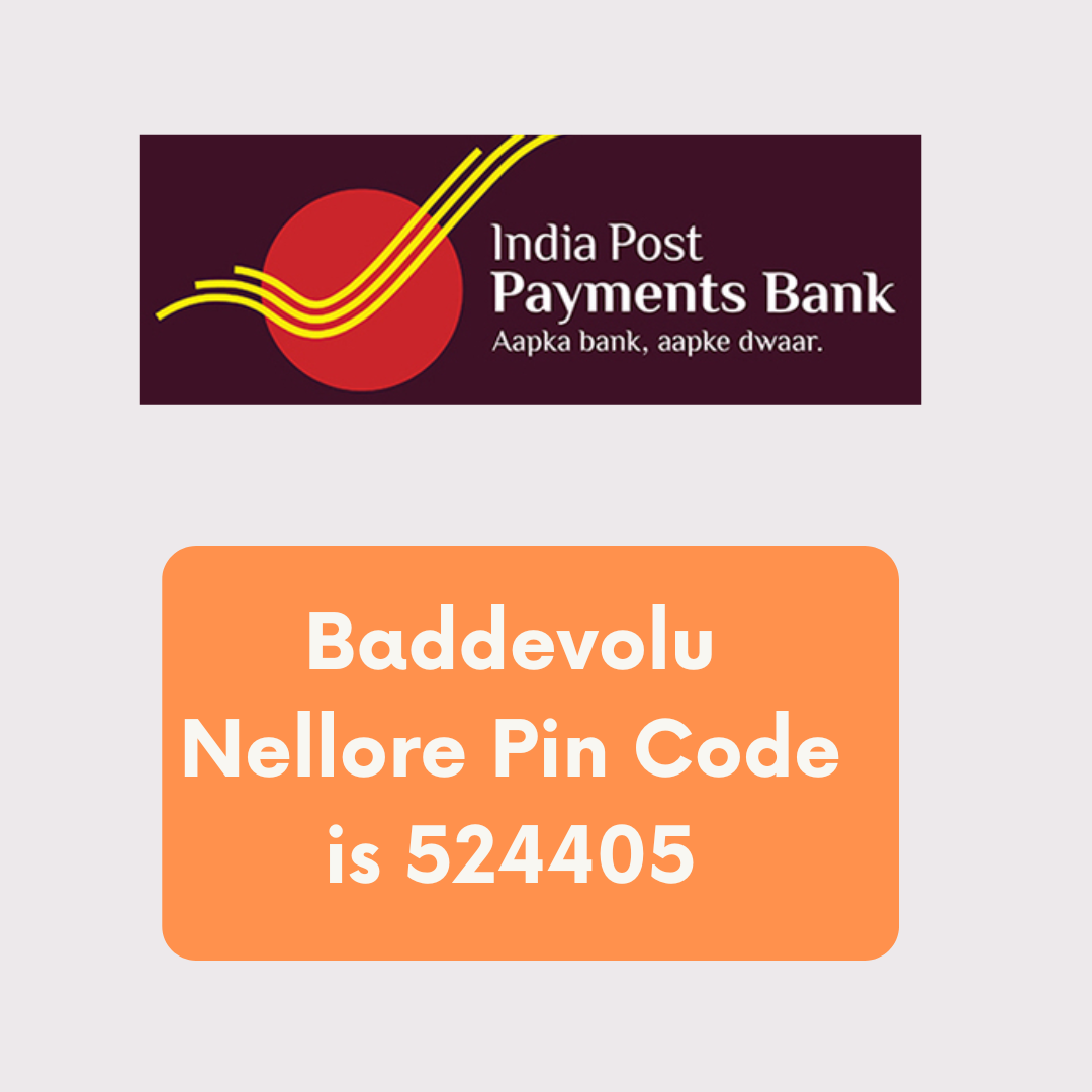 Baddevolu Nellore pincode