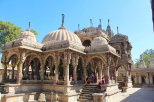 Hutheesing jain temple-history